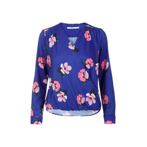 Steps Gebloemde Overslag Top Blauw steps kopen in de aanbieding