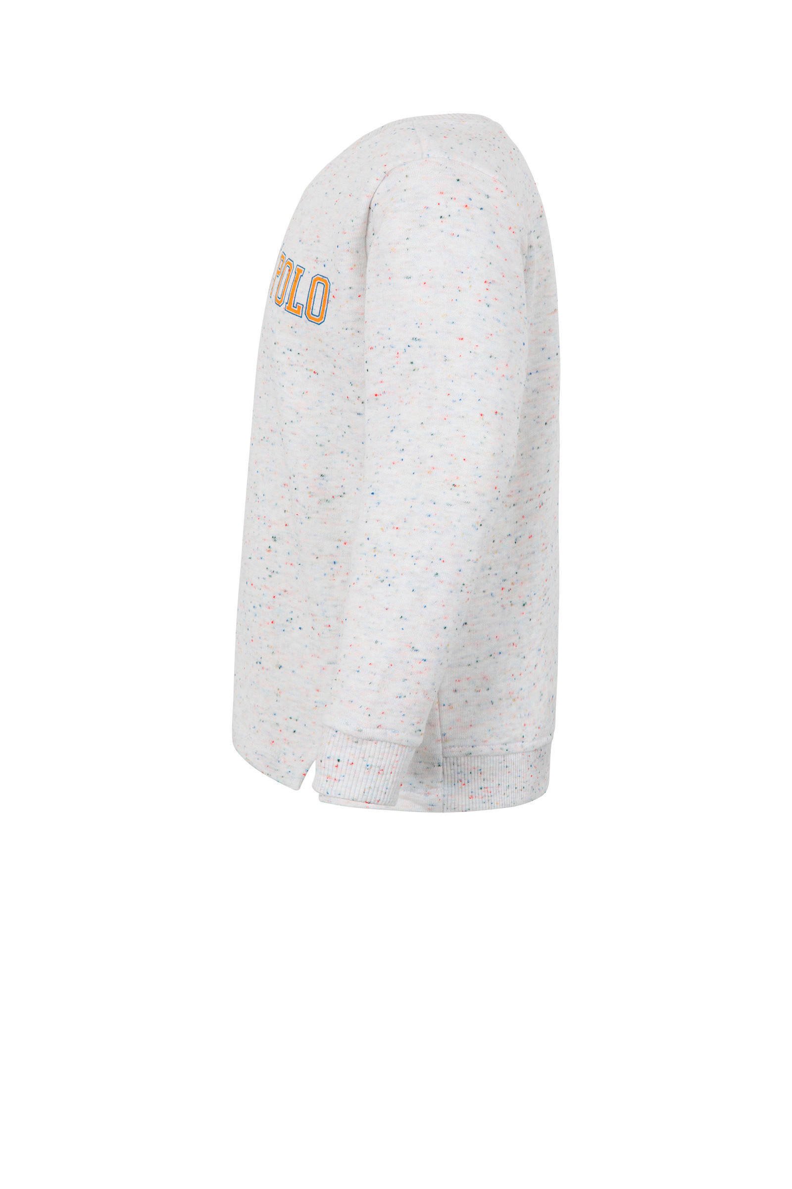 Marc O'Polo gemêleerde sweater met logo grijs | wehkamp Marc O'Polo gemêleerde sweater met logo grijs | wehkamp