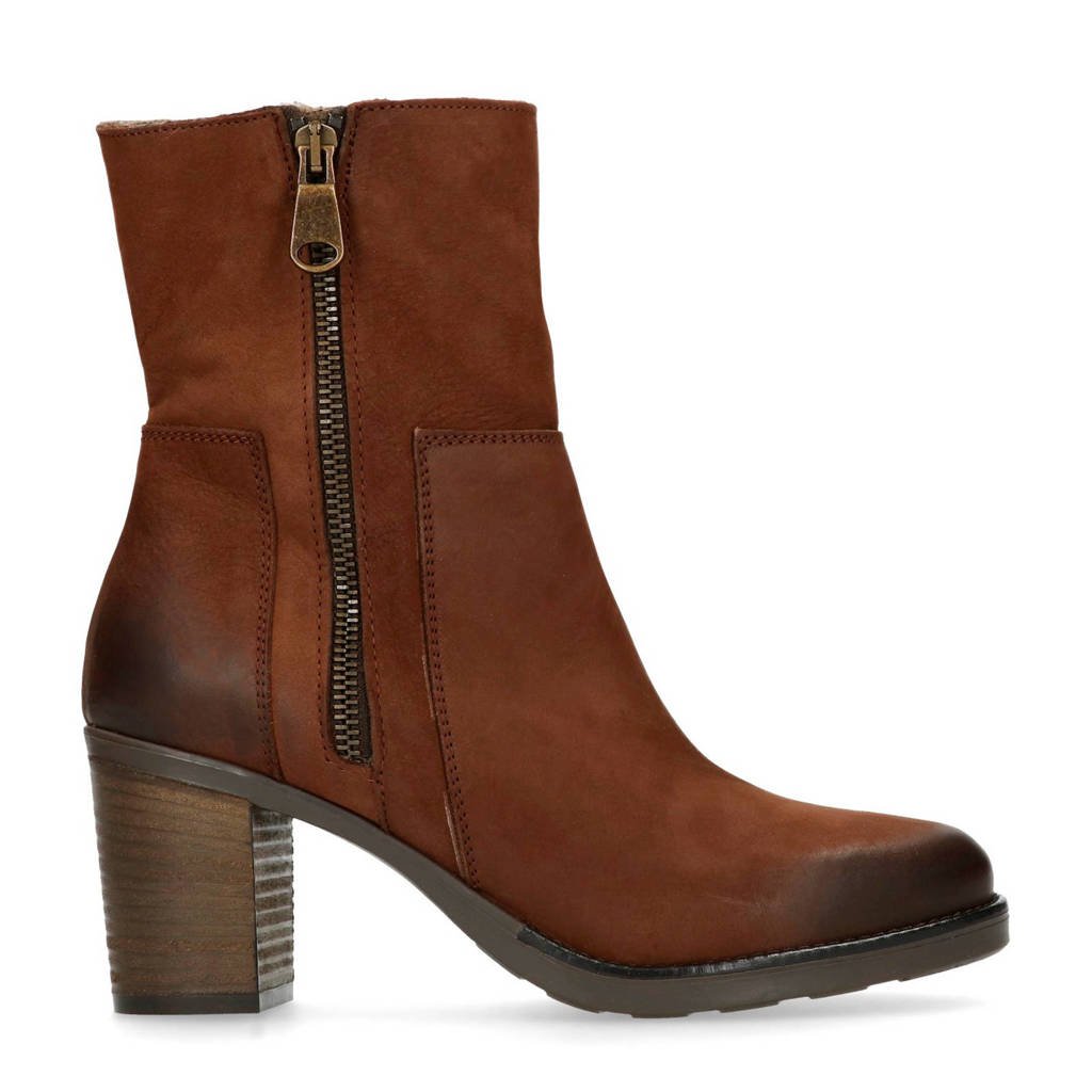 Bruin Enkellaarzen Bruin Leren Manfield Leren Manfield Enkellaarzen R86wcvOxnx