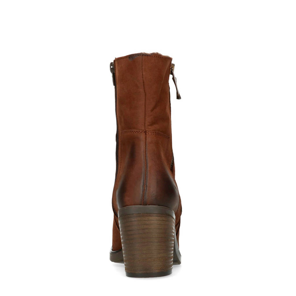 Bruin Enkellaarzen Bruin Leren Manfield Leren Manfield Enkellaarzen R86wcvOxnx
