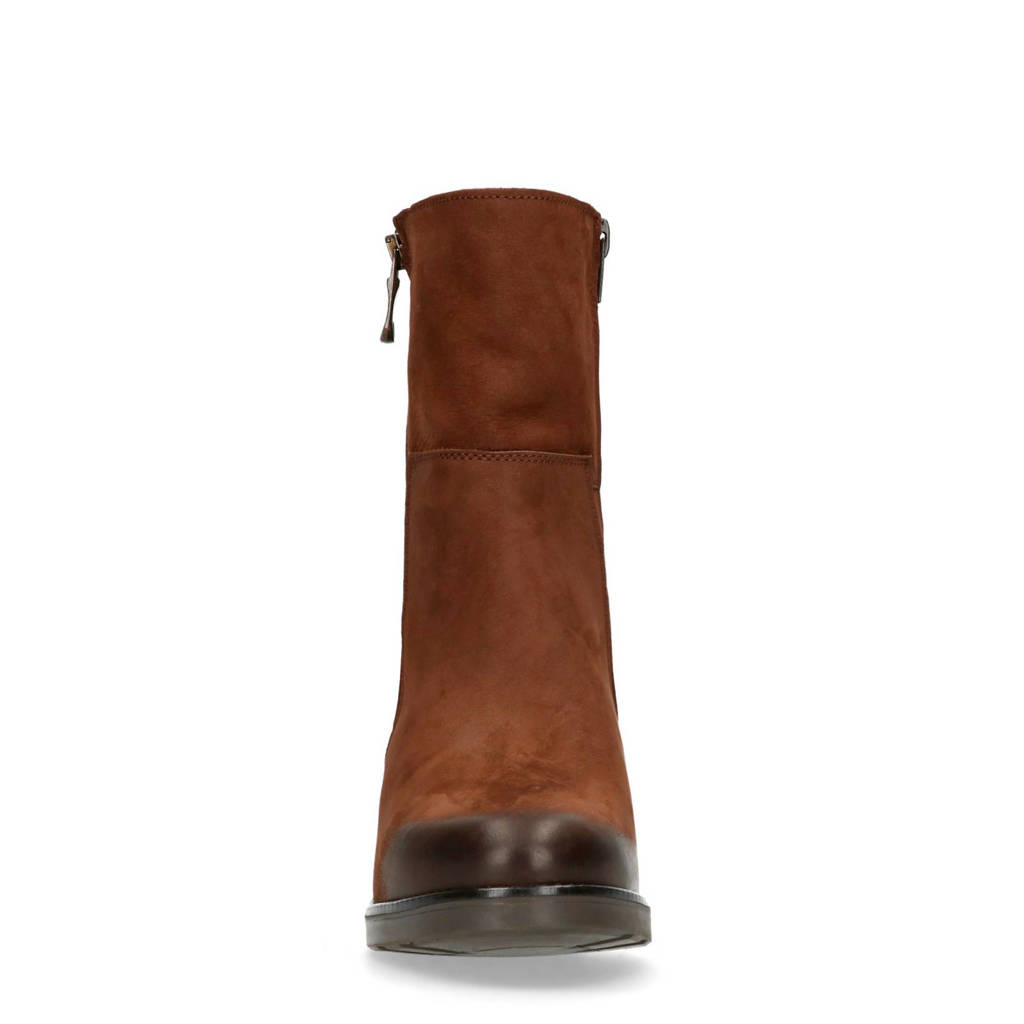 Bruin Enkellaarzen Bruin Leren Manfield Leren Manfield Enkellaarzen R86wcvOxnx