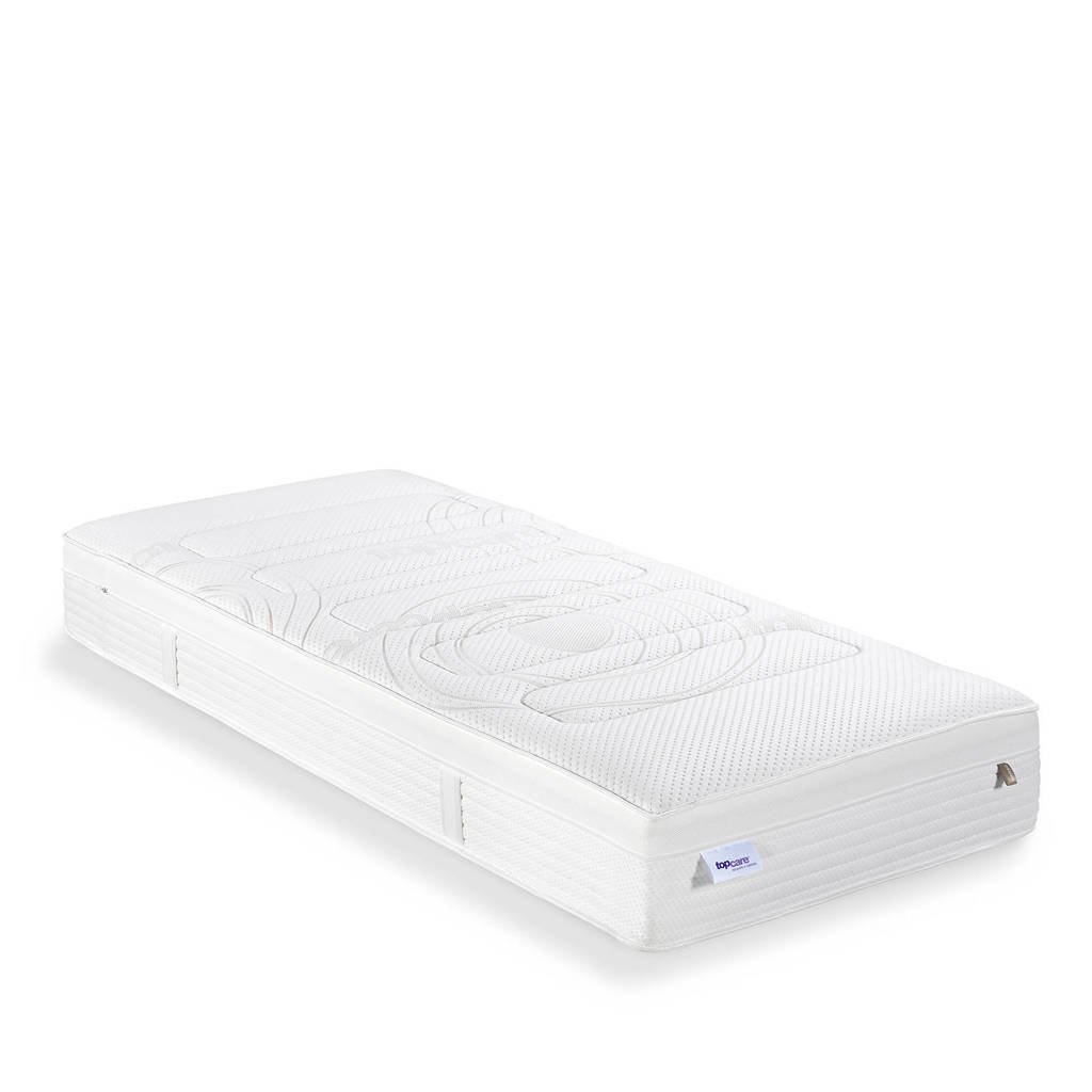 Beddenreus pocketveringmatras (140x200 cm), Wit