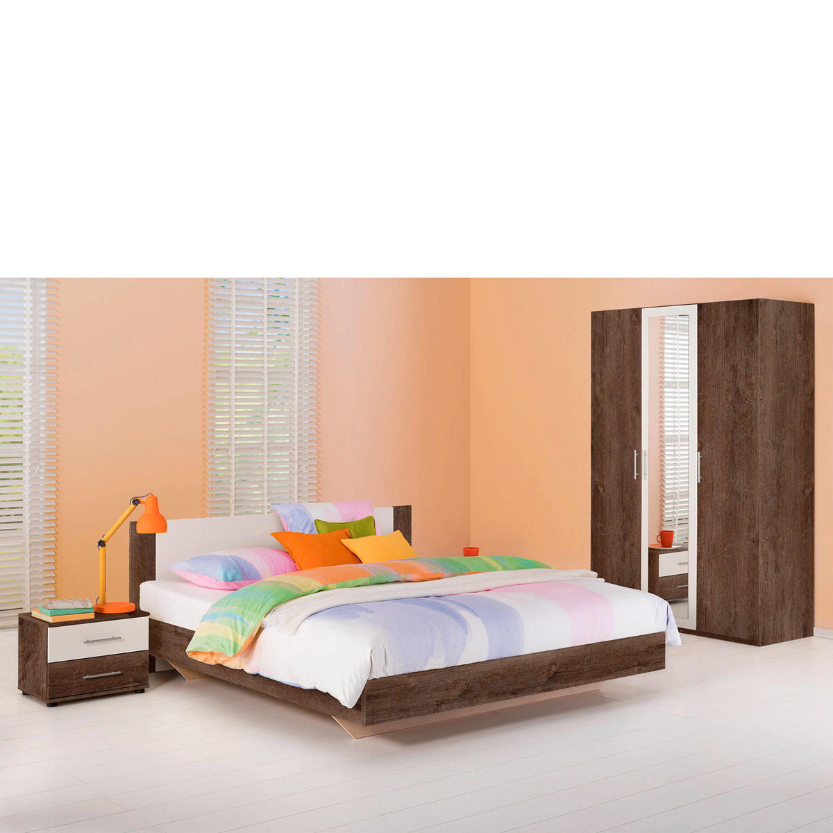 Kiezelsteen compromis mager Beddenreus complete slaapkamer Oaklyn (140x200 cm) | wehkamp