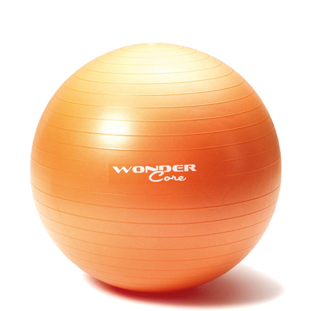 Wonder Core Anti-Burst Gym Ball - 55 cm - Oranje