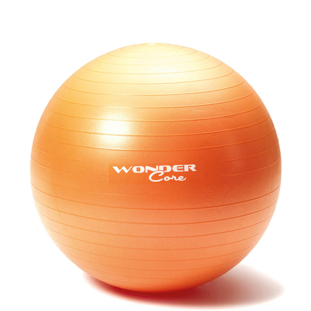 Wonder Core Anti-Burst Gym Ball - 65 cm - Oranje