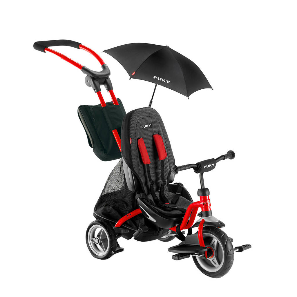 Puky Cat S 6 Ceety driewieler, Rood/zwart