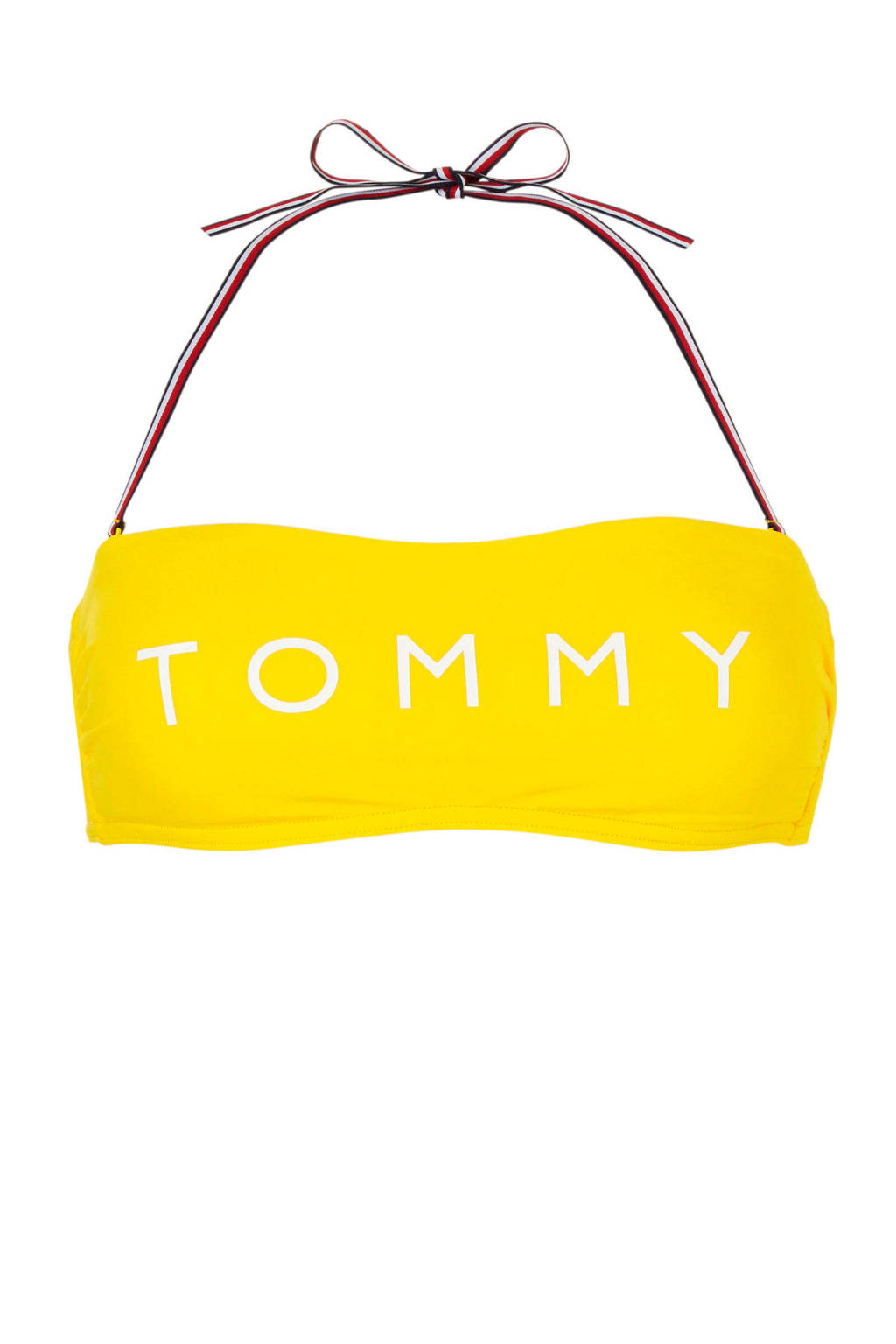 Met Geel Tommy Merknaam Bikinitop Hilfigerbandeau n6XXE8ARq