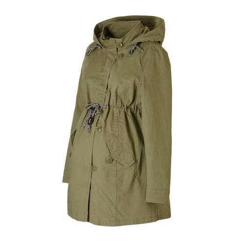 Ca Yessica Zwangerschapsparka Kaki ca kopen in de aanbieding