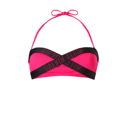 Calvin Klein Underwear Mix Match Bandeau Bikinitop Roze calvin klein kopen in de aanbieding