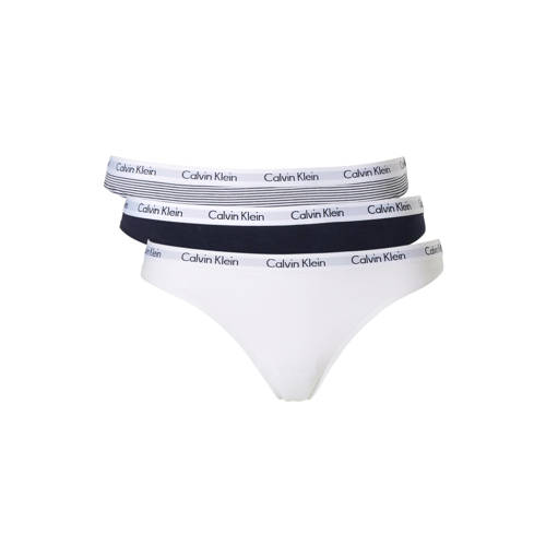 Calvin Klein Underwear String Set Van 3 calvin klein kopen in de aanbieding