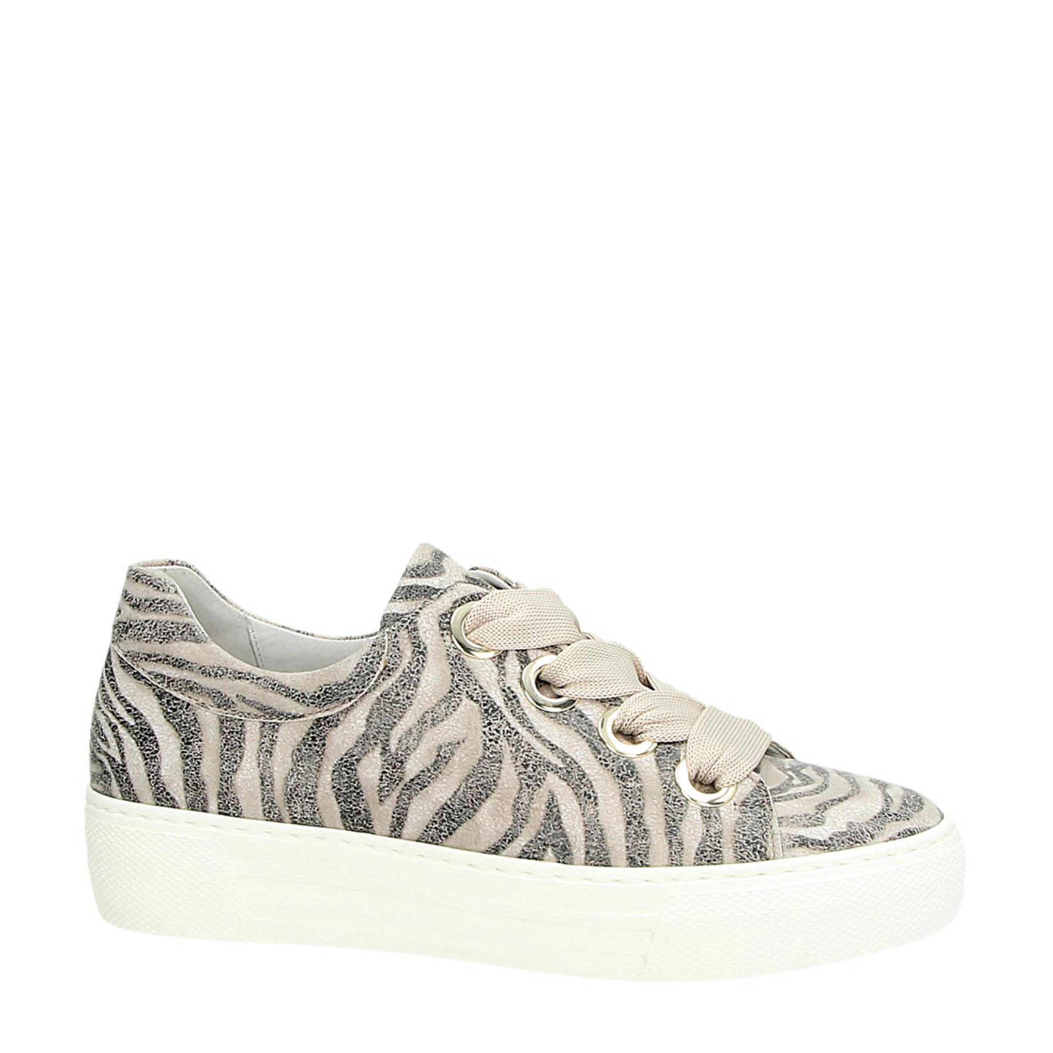 gabor leopard print trainers