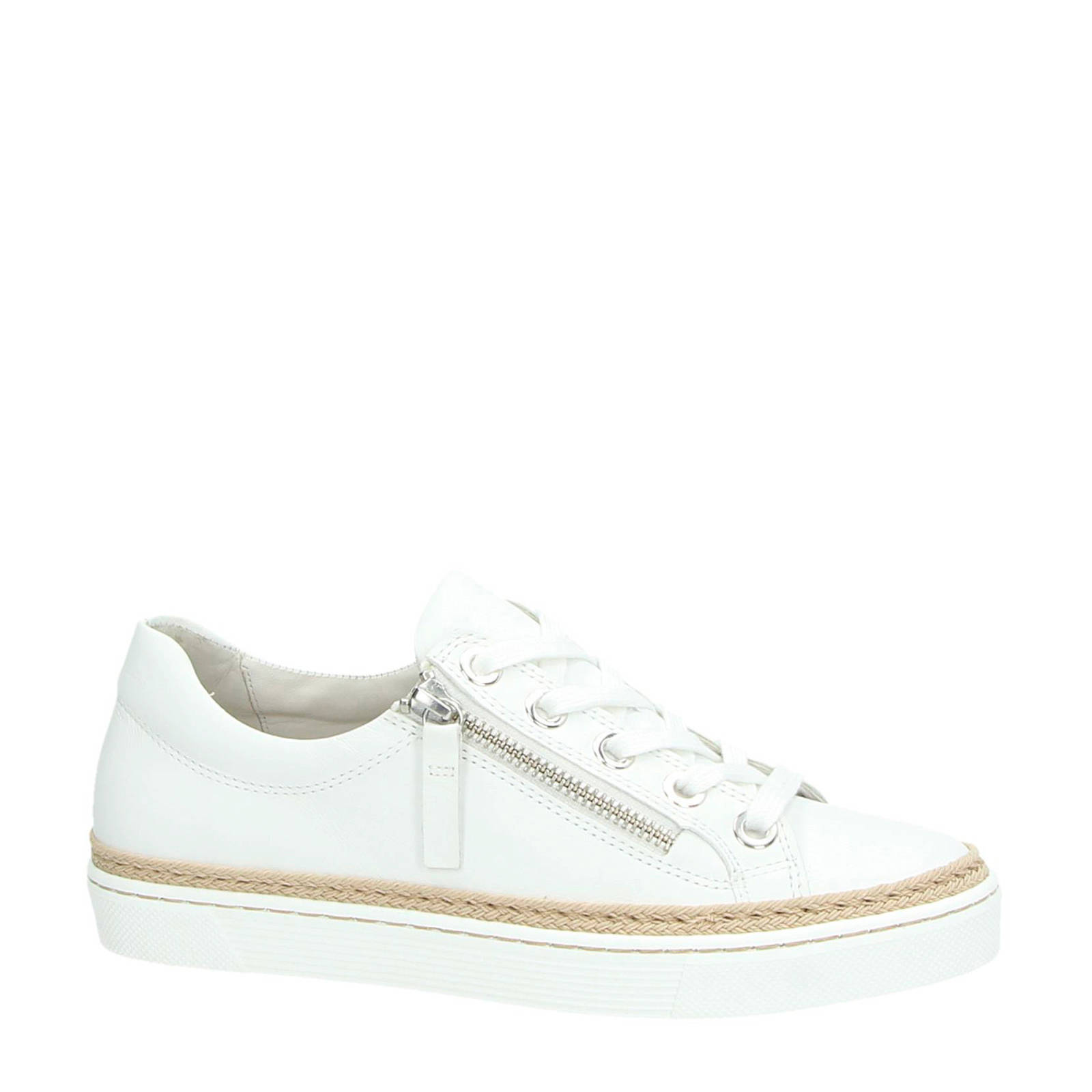 Gabor leren sneakers wit | wehkamp