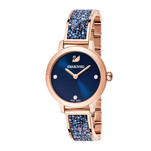 Swarovski Horloge Cosmic Rock 5466209 Blauw swarovski kopen in de aanbieding
