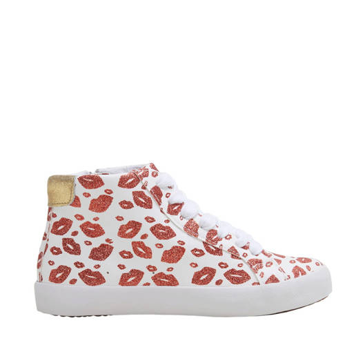 Mango Kids Sneakers Roodwit mango kids kopen in de aanbieding