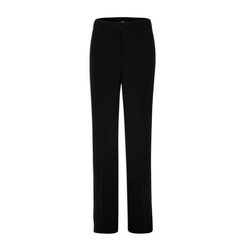 Morgan Pantalon Met Zijstreep Zwart morgan kopen in de aanbieding