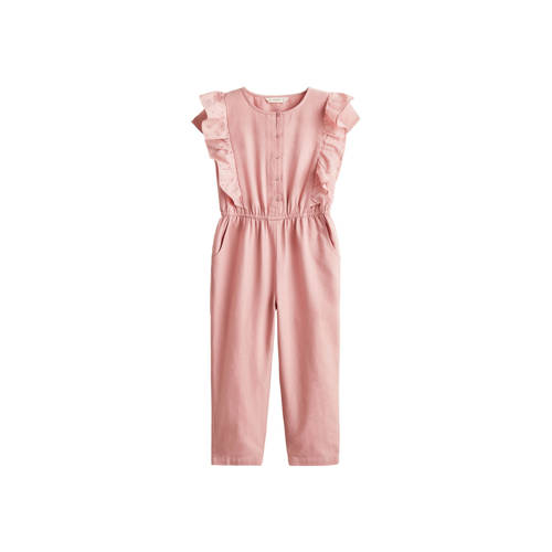 Mango Kids Straight Fit Jumpsuit Met Volant Roze mango kids kopen in de aanbieding Mango Kids Straight Fit Jumpsuit Met Volant Roze mango kids kopen in de aanbieding