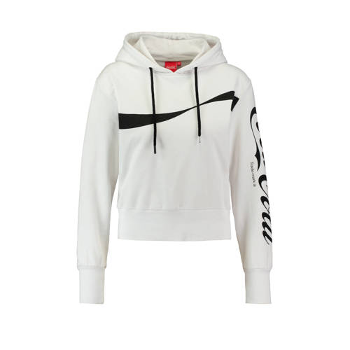 Coolcat Coca Cola Hoodie Wit coolcat kopen in de aanbieding Coolcat Coca Cola Hoodie Wit coolcat kopen in de aanbieding