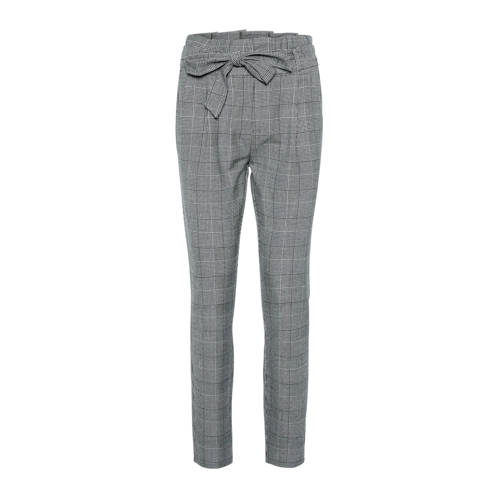 Vero Moda Geruite Broek Met Strikdetail vero moda kopen in de aanbieding