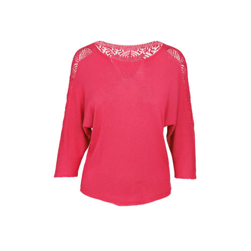 Cassis Top Met Kanten Details Fuchsia cassis kopen in de aanbieding Cassis Top Met Kanten Details Fuchsia cassis kopen in de aanbieding