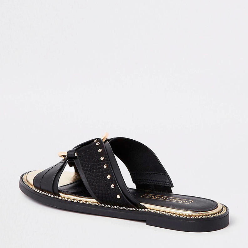 River Island slippers zwart kopen? in huis wehkamp