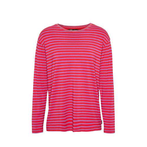 Didi Gestreepte Longsleeve Roodlila didi kopen in de aanbieding