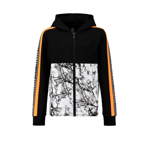 Coolcat Sweatvest Met Marmerprint En Zijstreep Zwart coolcat kopen in de aanbieding Coolcat Sweatvest Met Marmerprint En Zijstreep Zwart coolcat kopen in de aanbieding