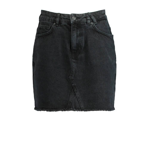 America Today Spijkerrok Zwart america today kopen in de aanbieding