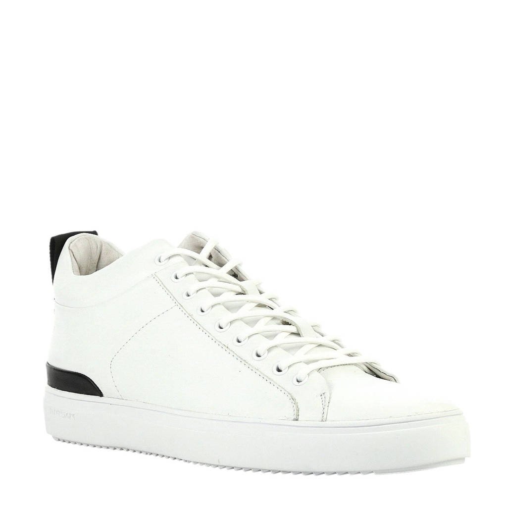 Blackstone RM14 leren sneakers wit wehkamp