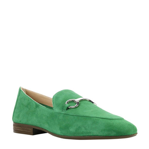 Unisa Durito Suede Loafers Groen unisa kopen in de aanbieding