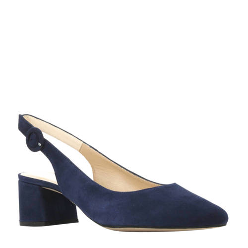 Unisa Juan Slingback Pumps Donkerblauw unisa kopen in de aanbieding