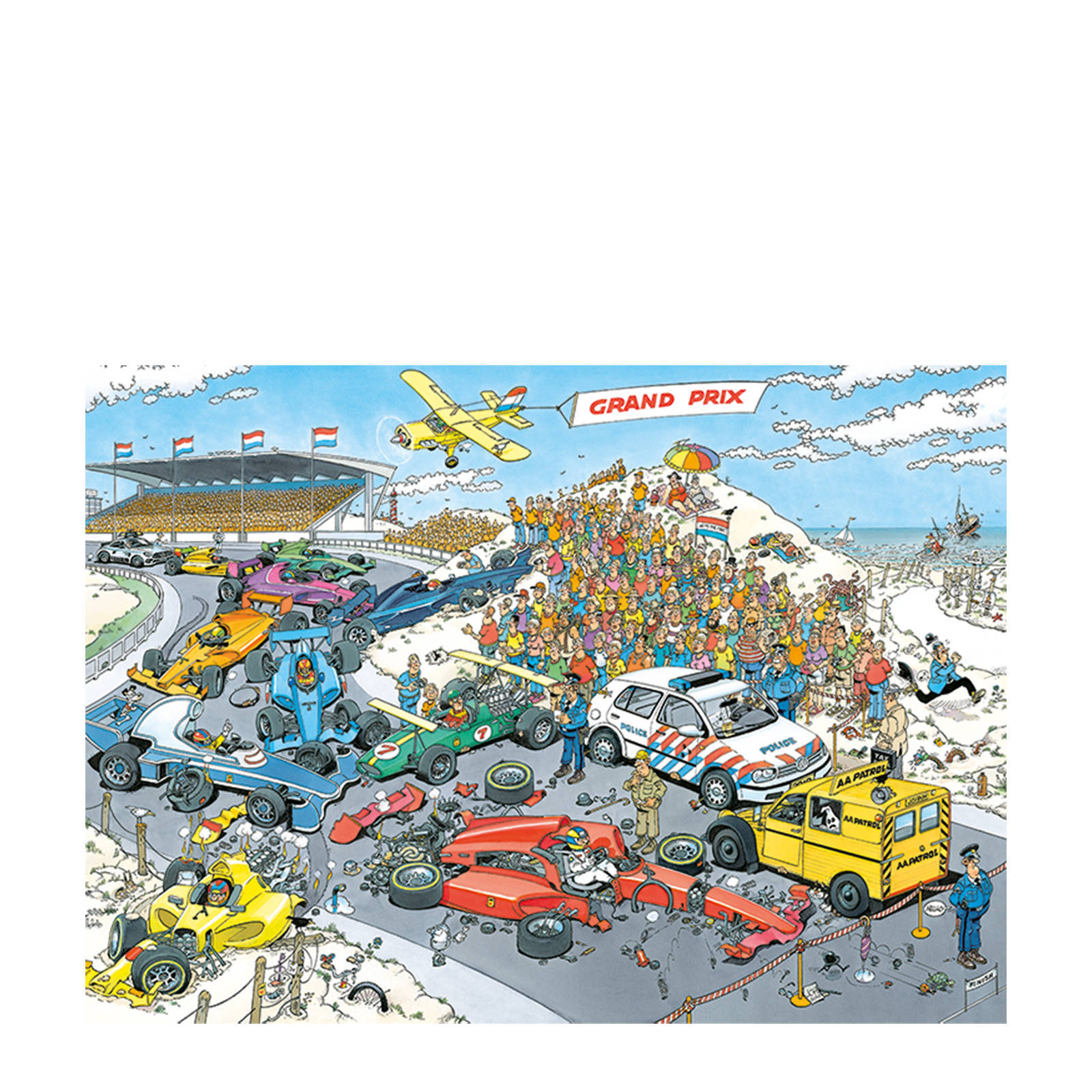 Jan van Haasteren Formule 1, De Start legpuzzel 1000 stukjes | wehkamp