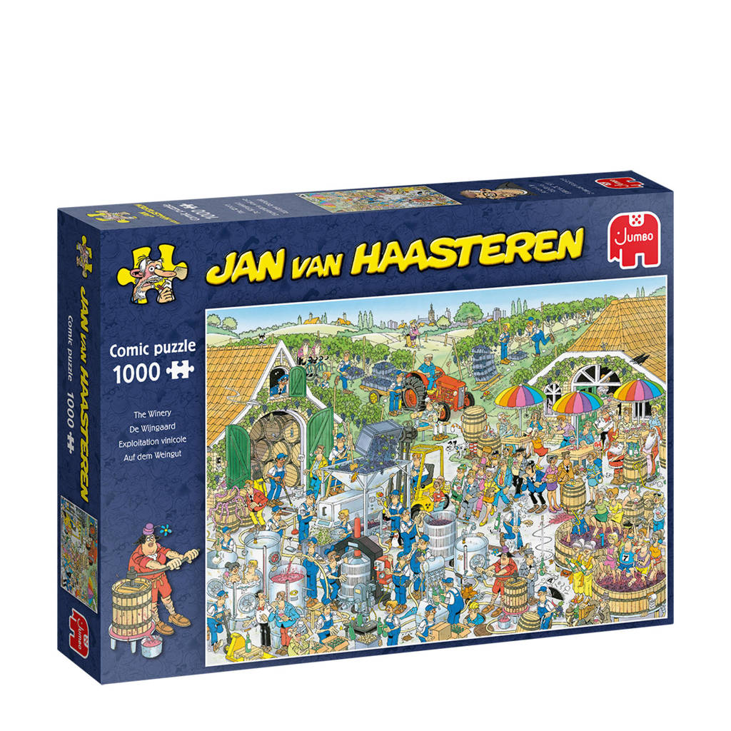 Jan van Haasteren De Wijnmakerij  legpuzzel 1000 stukjes