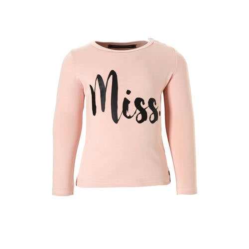 Your Wishes Longsleeve Miss Met Tekst Roze your wishes kopen in de aanbieding
