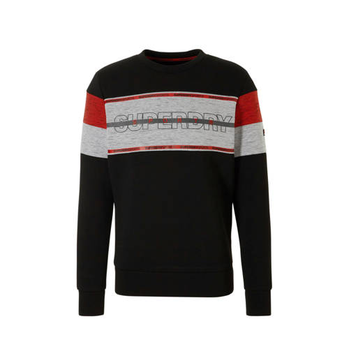 Superdry Sport Sweater Zwartgrijs superdry kopen in de aanbieding Superdry Sport Sweater Zwartgrijs superdry kopen in de aanbieding