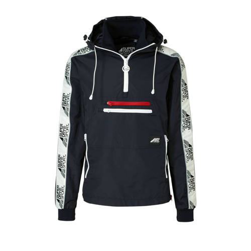 Superdry Sport Anorak Donkerblauw superdry kopen in de aanbieding