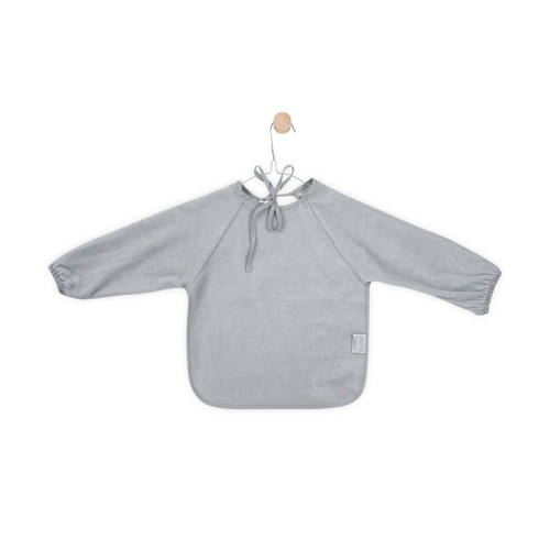 Jollein Waterproof Slab Met Mouw Soft Grey jollein kopen in de aanbieding Jollein Waterproof Slab Met Mouw Soft Grey jollein kopen in de aanbieding