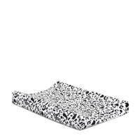 Jollein Leopard aankleedkussenhoes 50x70 cm, Zwart/wit