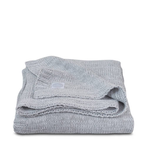 Jollein Melange Knit Wiegdeken 75X100 Cm Soft Grey jollein kopen in de aanbieding Jollein Melange Knit Wiegdeken 75X100 Cm Soft Grey jollein kopen in de aanbieding