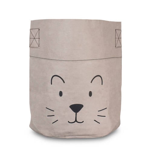 Jollein Little Lion Opbergmand Xl Grijs jollein kopen in de aanbieding Jollein Little Lion Opbergmand Xl Grijs jollein kopen in de aanbieding
