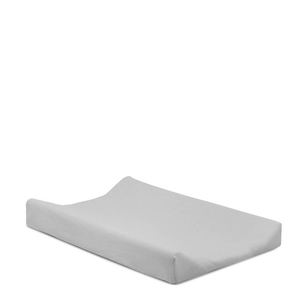 Jollein aankleedkussenhoes jersey 50x70 cm grijs, Grijs