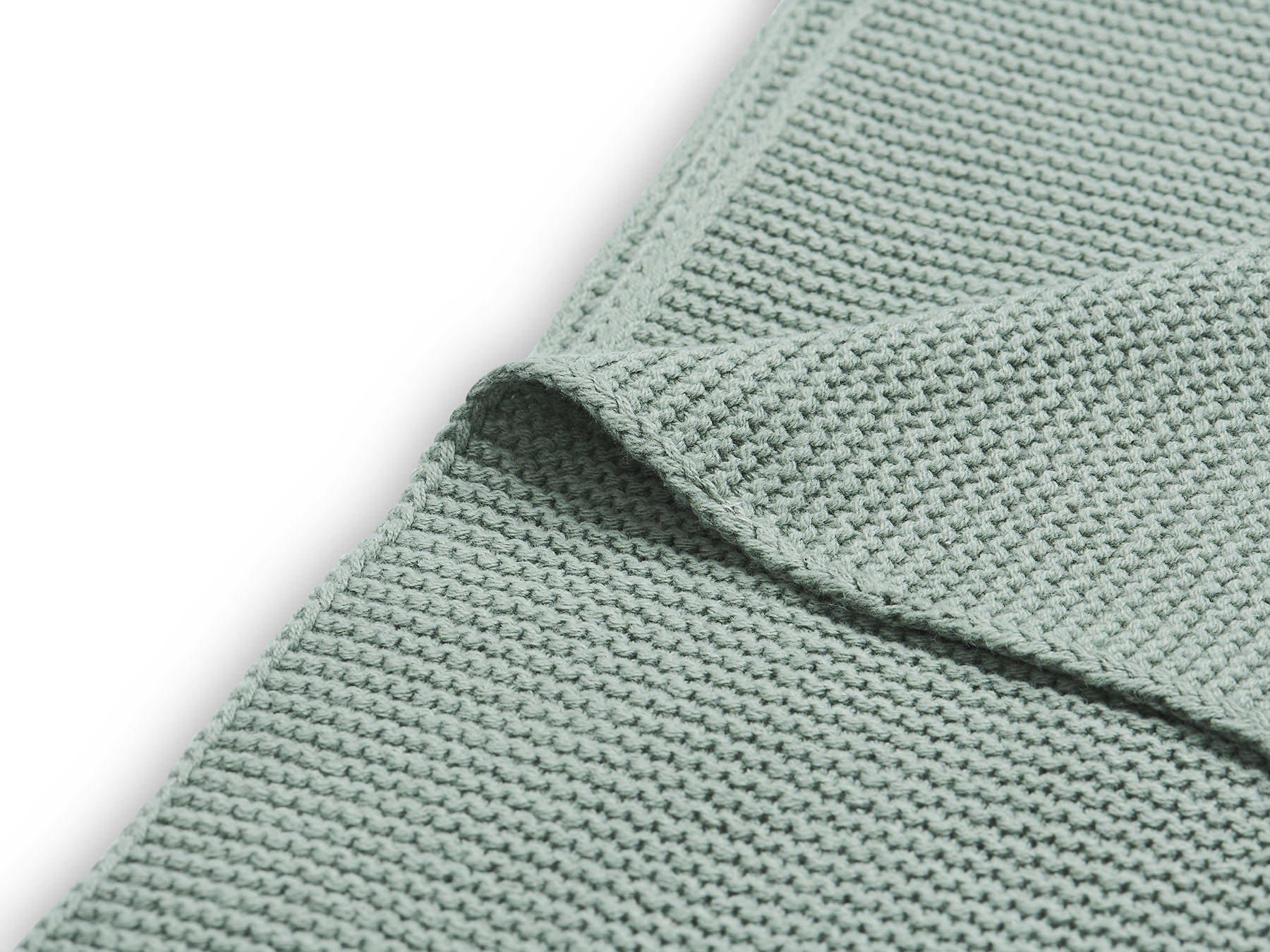 Babydecke Jollein River Knit Ash Green