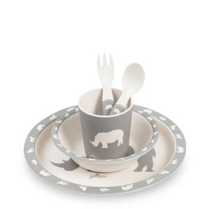 Safari serviesset (5-delig)