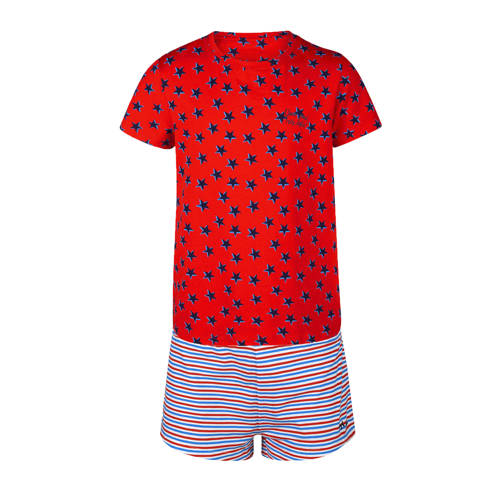 We Fashion Shortama Met Allover Print Rood we fashion kopen in de aanbieding