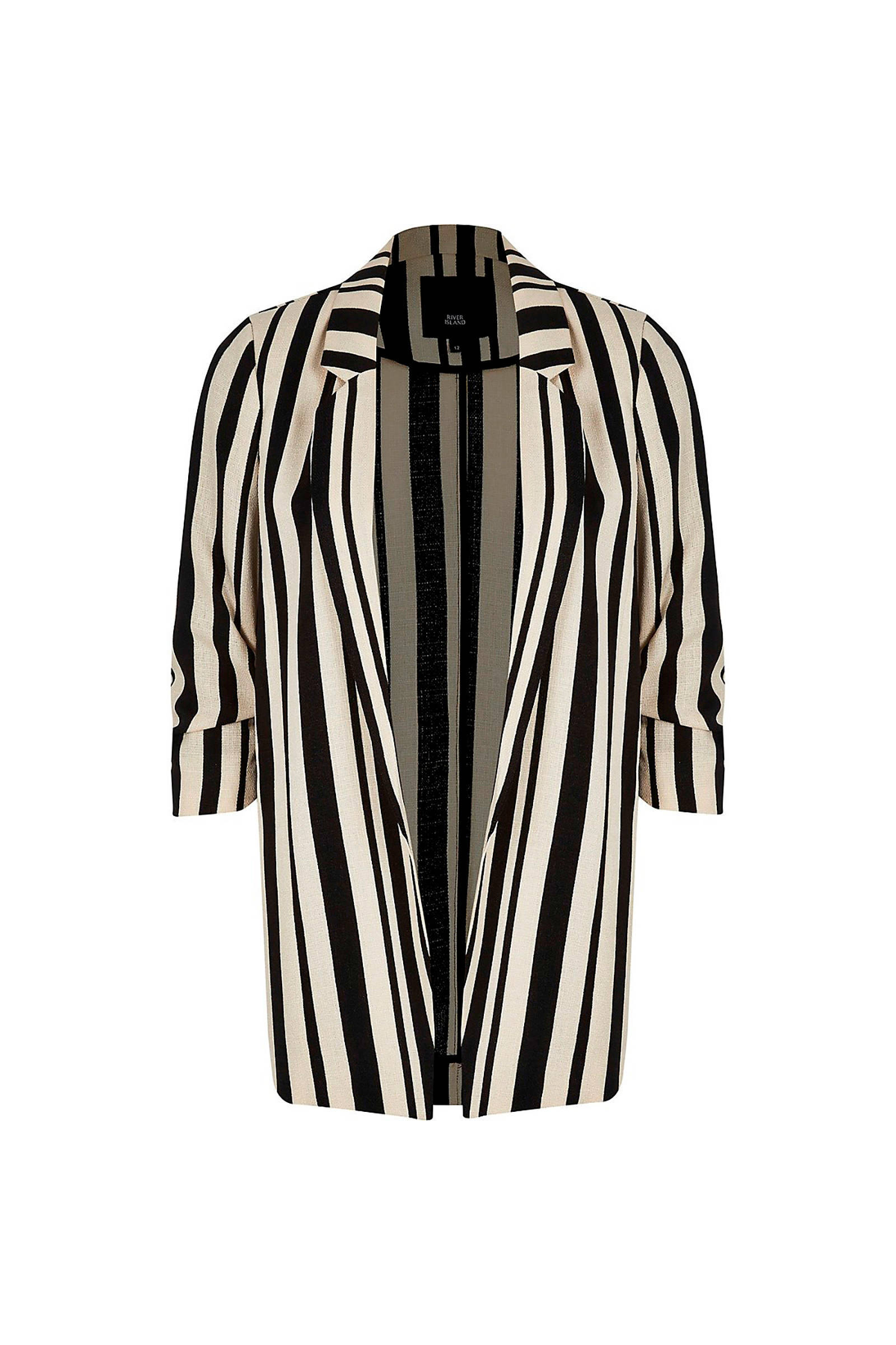 zwart wit blazer