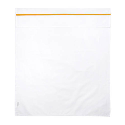 Meyco Ledikantlaken Met Bies 100X150 Cm Okergeel meyco kopen in de aanbieding