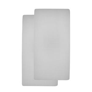 katoenen jersey hoeslaken wieg 40x80/90 cm (set van 2)
