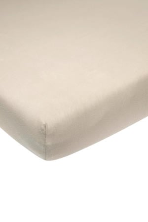 Meyco jersey Hoeslaken boxmatras 75x95 cm sand