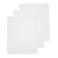 Meyco hydrofiele baby washandjes (set van 3) uni wit