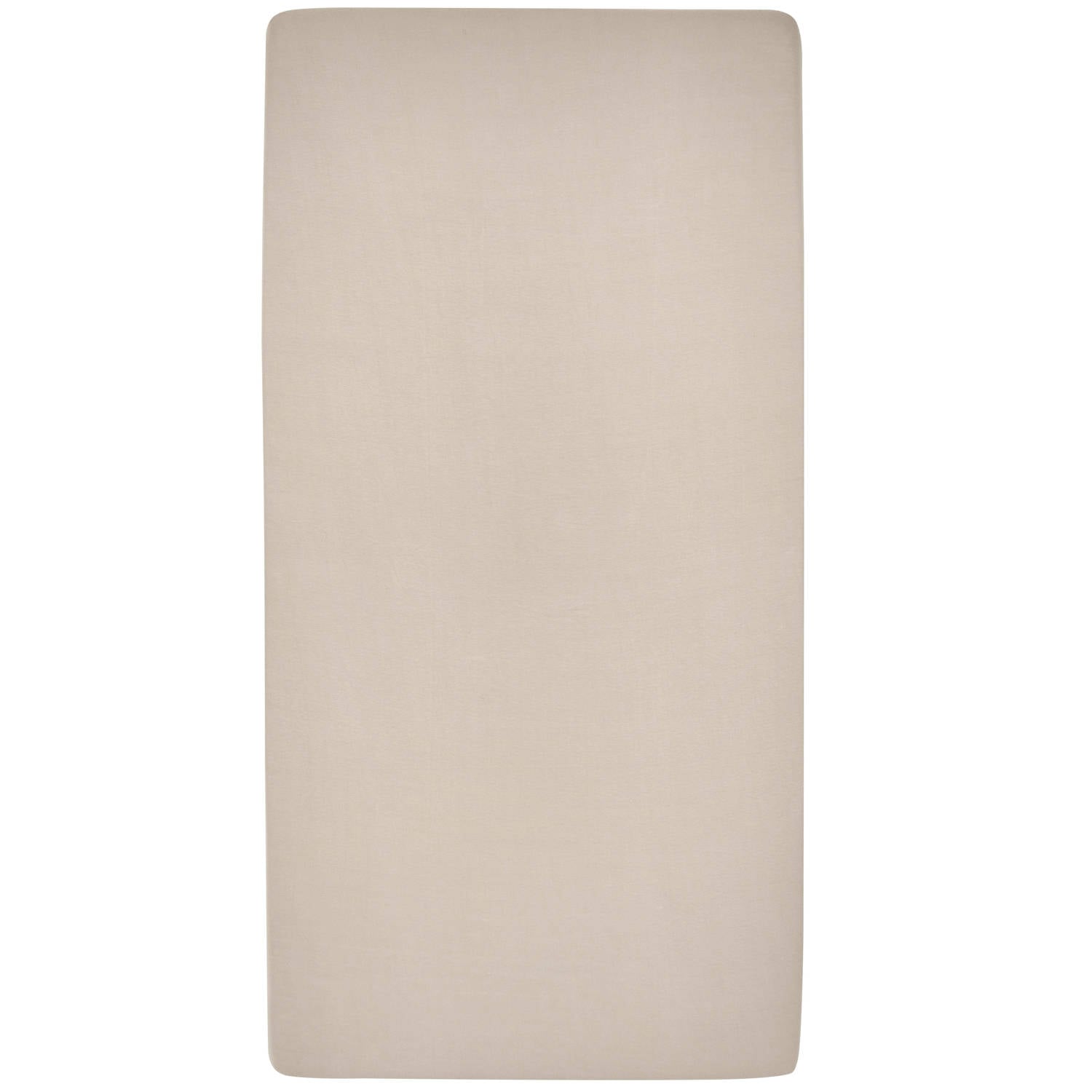 Meyco katoenen ledikant hoeslaken 60x120 cm sand