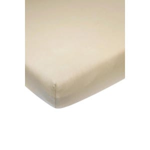 katoenen ledikant hoeslaken 60x120 cm sand